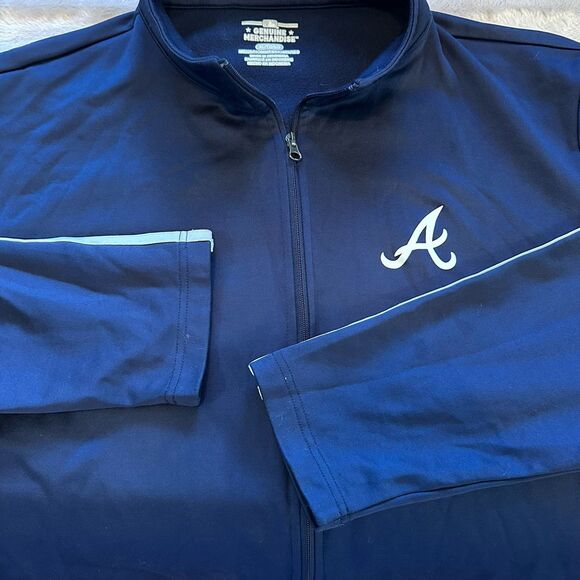 Men’s Atlanta Braves full zip jacket Size XL - Picture 5 of 10
